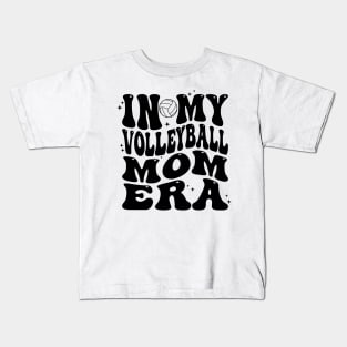 In My Volleyball Mom Era Kids T-Shirt